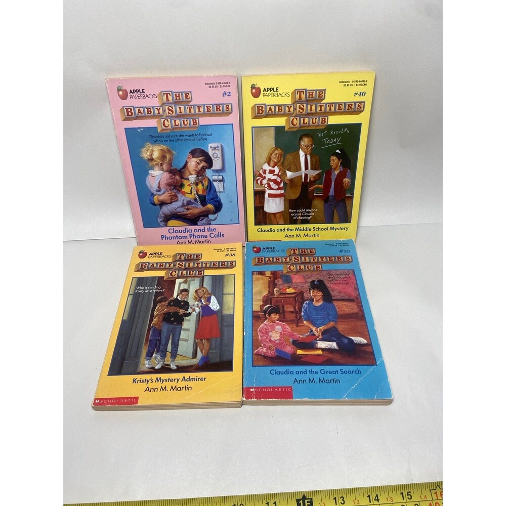 the Babysitters Club book lot 4 pc